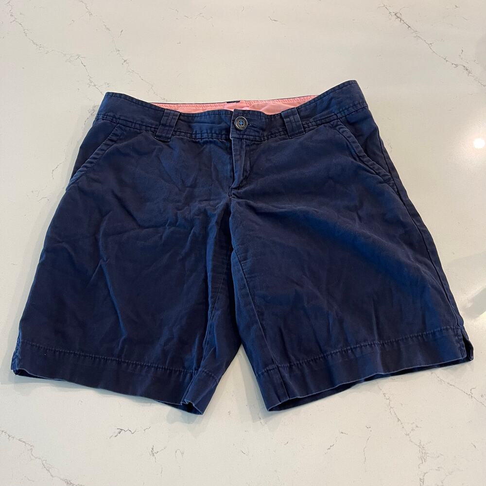 Lilly Pulitzer Navy Bermuda‎ Shorts Size 6